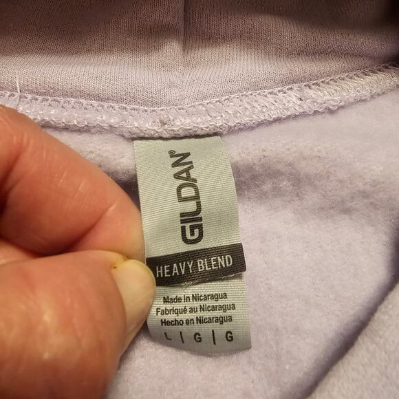 Pineapple Willy’s Hoodie Panama City Beach Graphic Sweatshirt Purple Gildan L - Picture 4 of 8